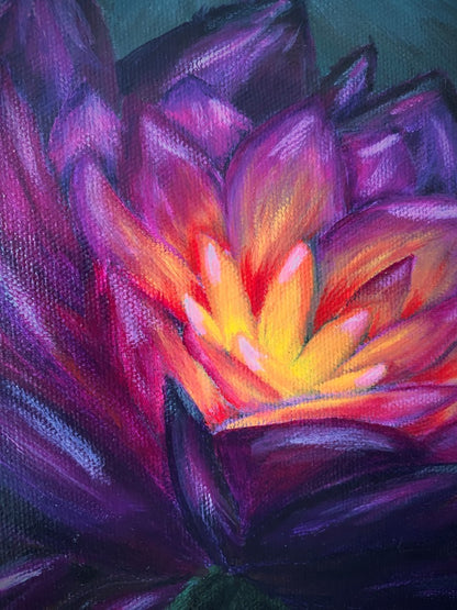 Renewing Flower - Original Painting